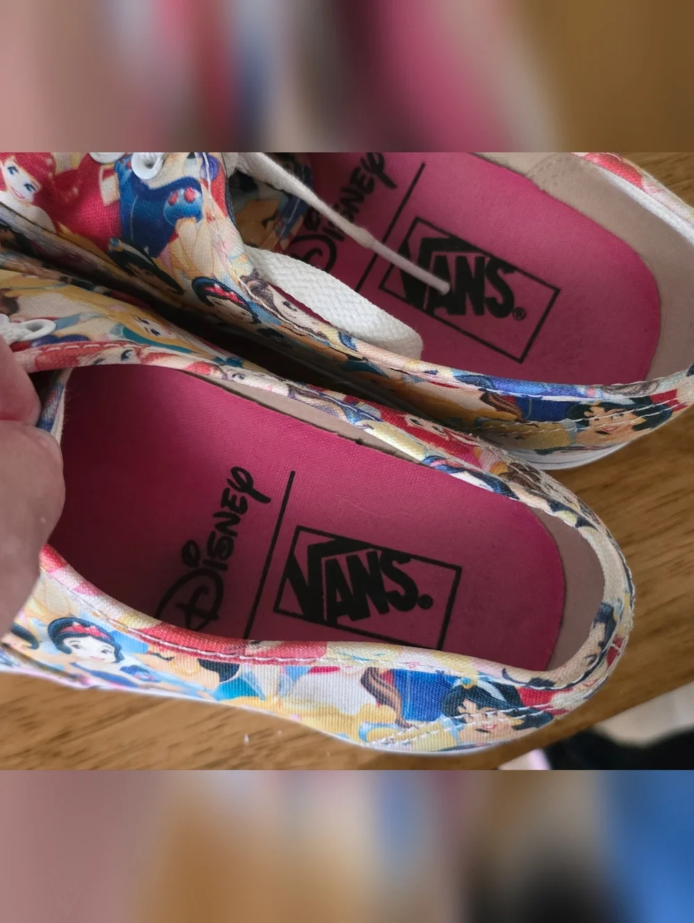 Vans x Disney Princess Canvas Sneakers - Multicolor - Picture 10 of 11